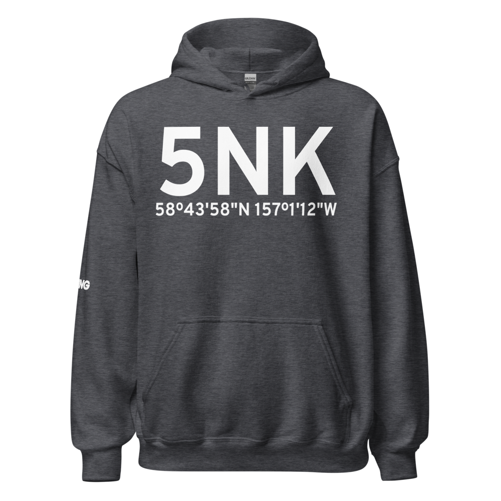Naknek (5NK) Airport Hoodie Sweatshirt 