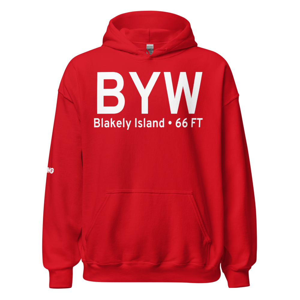 Blakely Island (38WA) Airport Hoodie Sweatshirt 