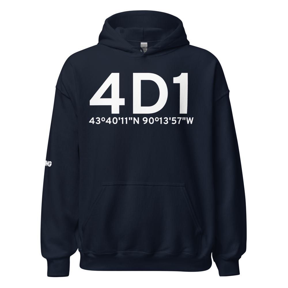 Wonewoc (4D1) Airport Hoodie Sweatshirt 