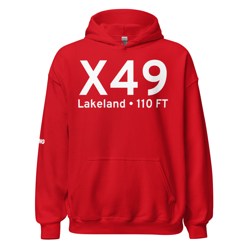 Lakeland (KX49) Airport Hoodie Sweatshirt 