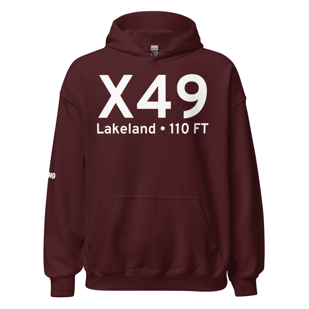 Lakeland (KX49) Airport Hoodie Sweatshirt 