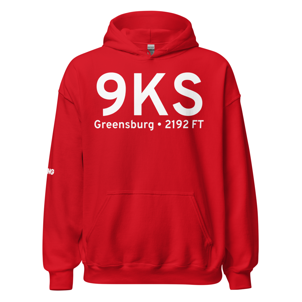 Greensburg (US-1123) Airport Hoodie Sweatshirt 