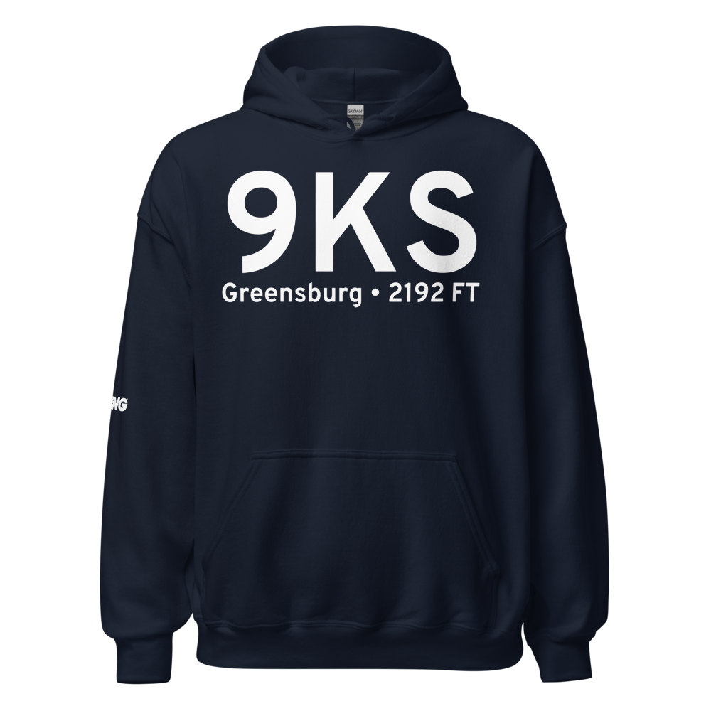 Greensburg (US-1123) Airport Hoodie Sweatshirt 