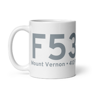 Mount Vernon (KF53) Airport Mug