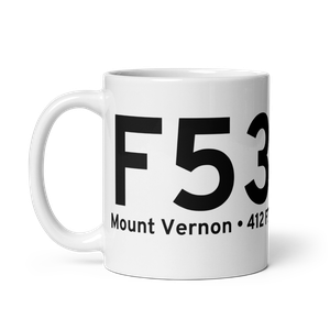Mount Vernon (KF53) Airport Mug