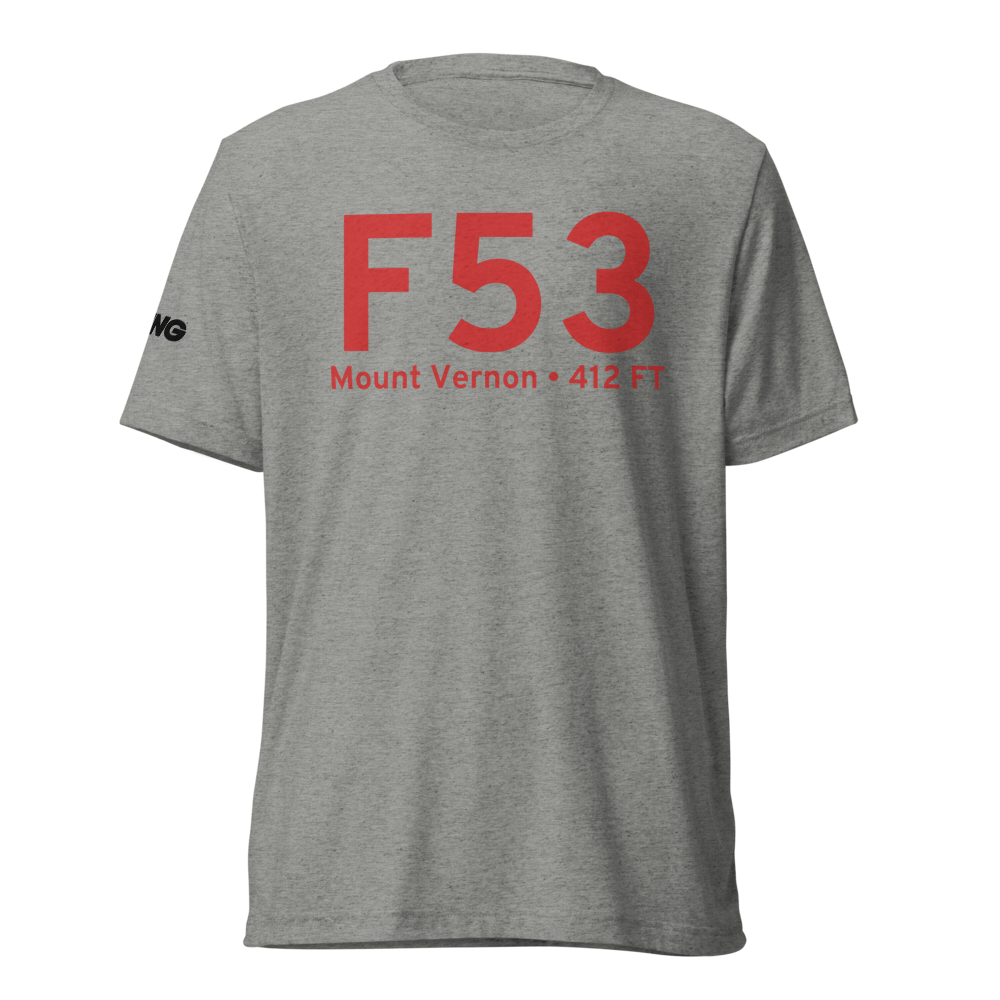 Mount Vernon (KF53) Airport Tri-blend T-Shirt 