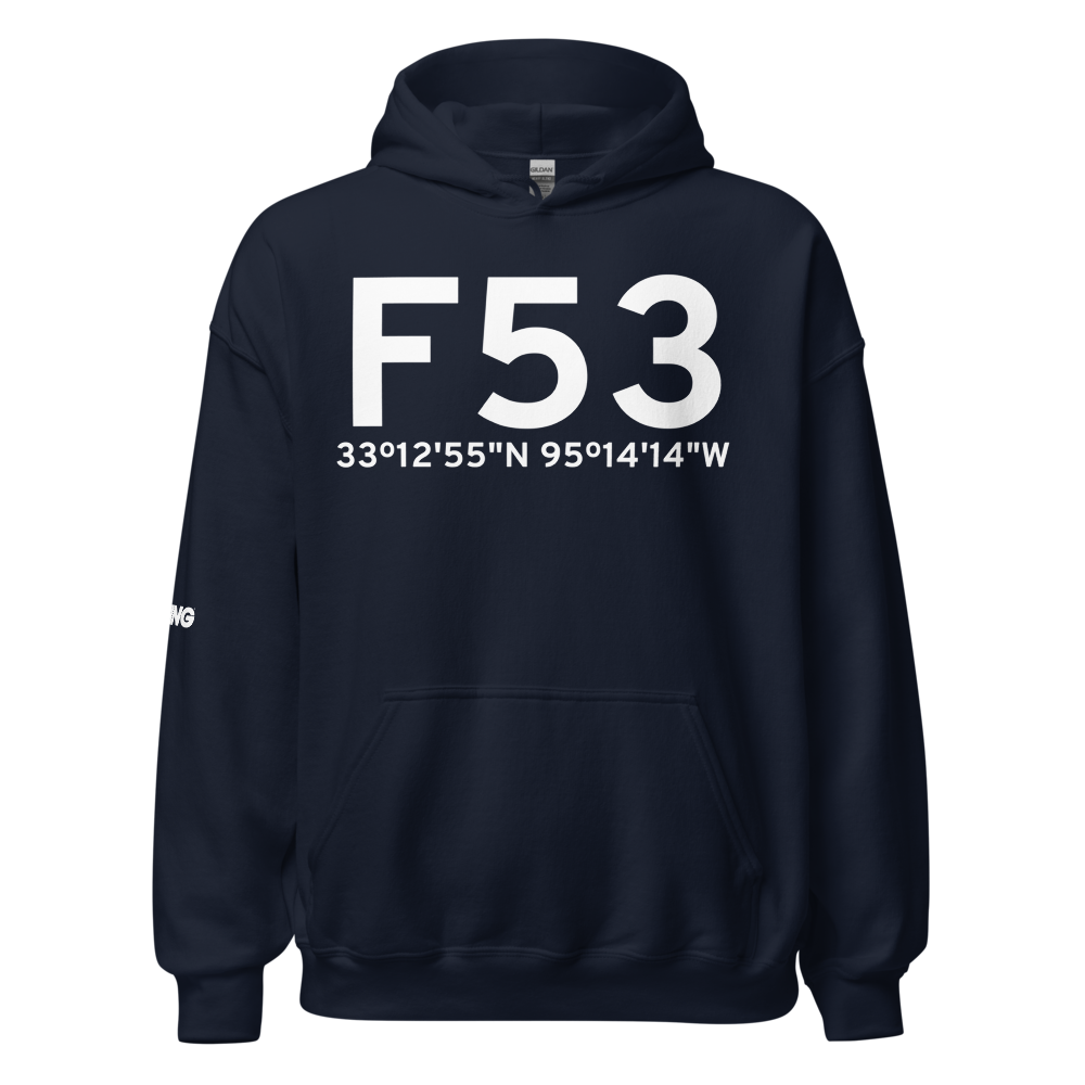 Mount Vernon (KF53) Airport Hoodie Sweatshirt 