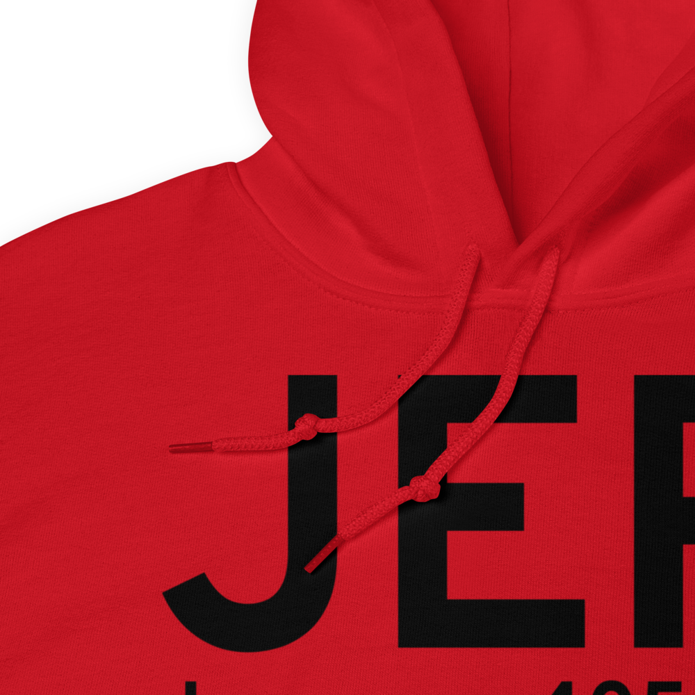 Jerome (KJER) Airport Hoodie Sweatshirt 