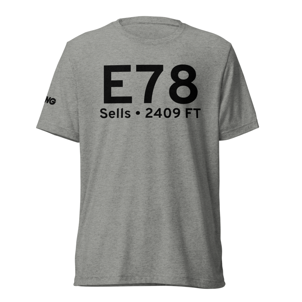 Sells (KE78) Airport Tri-blend T-Shirt 