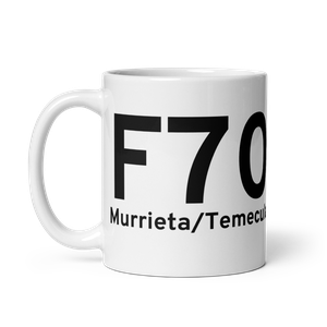 Murrieta/Temecula (KF70) Airport Mug