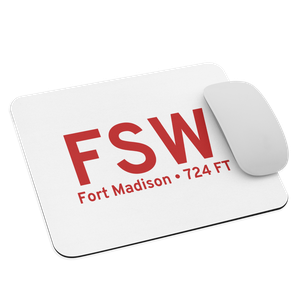Fort Madison (KFSW) Airport  Mouse Pad