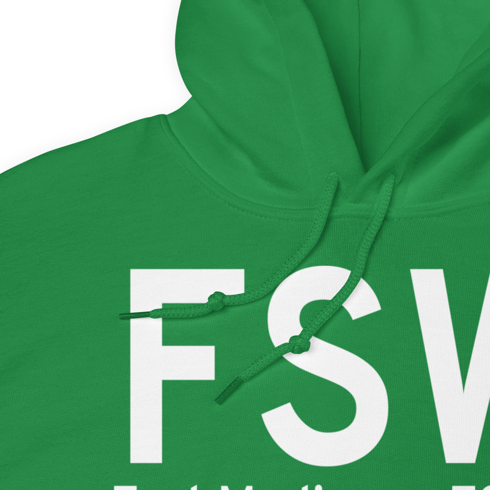 Fort Madison (KFSW) Airport Hoodie Sweatshirt 