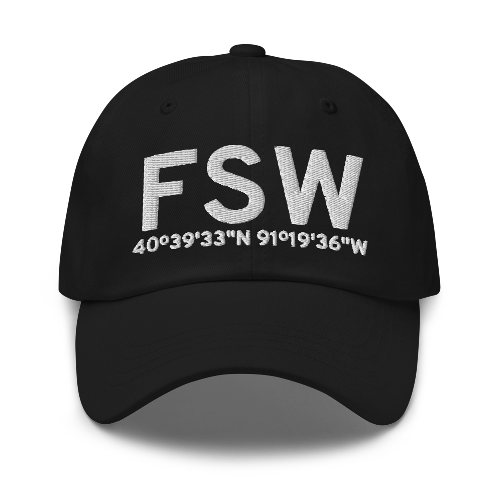 Fort Madison (KFSW) Airport Hat 