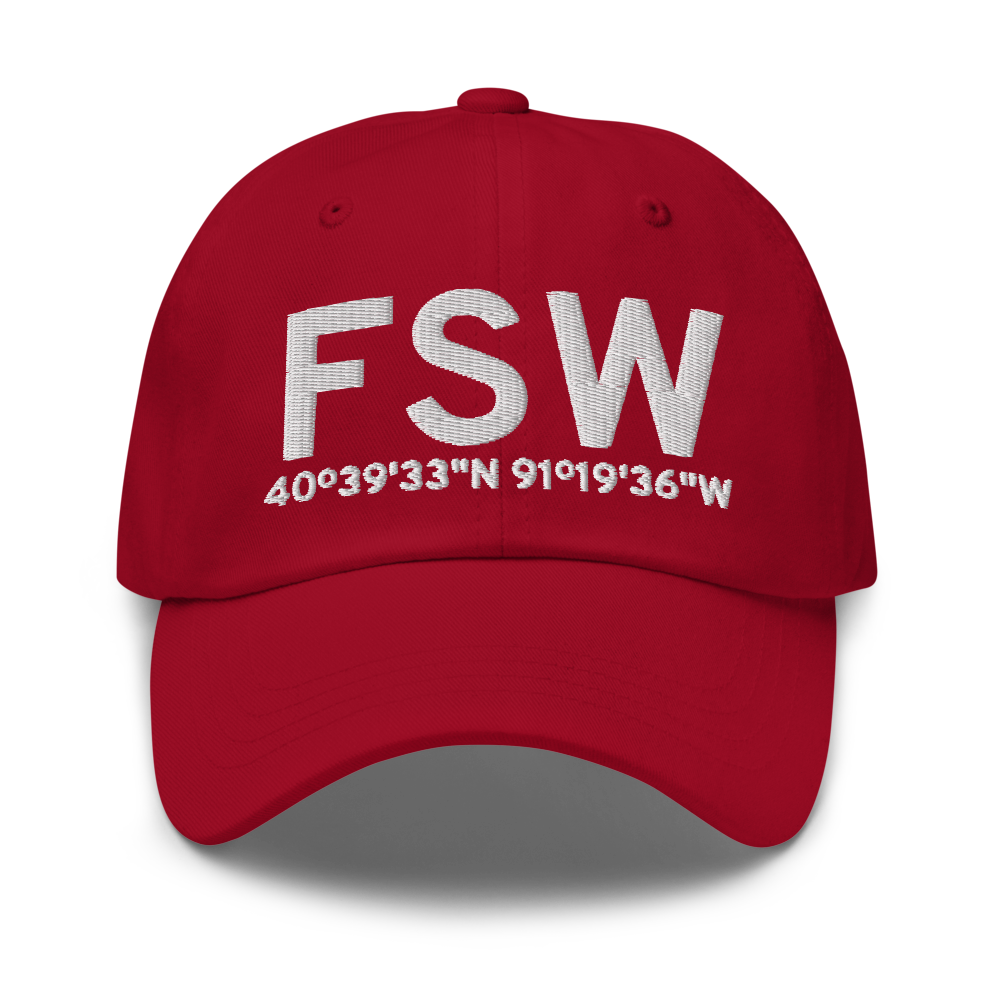 Fort Madison (KFSW) Airport Hat 