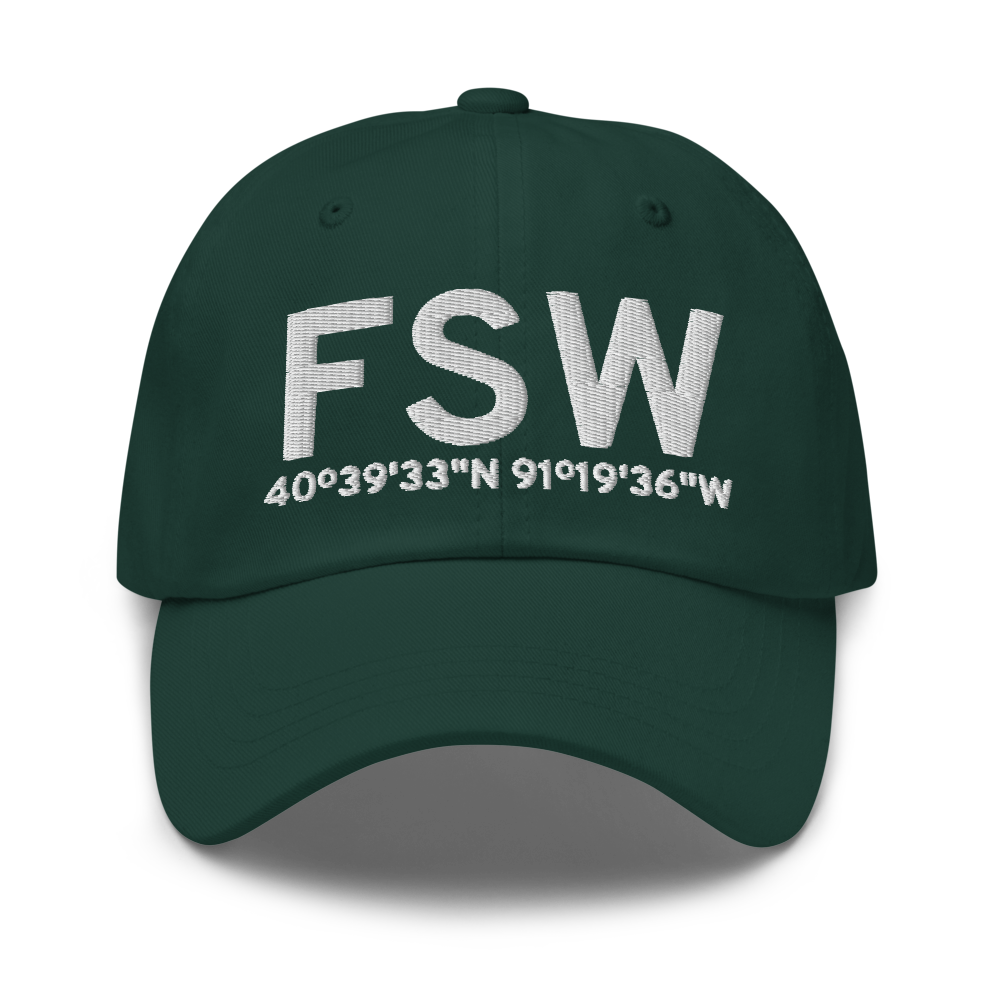 Fort Madison (KFSW) Airport Hat 