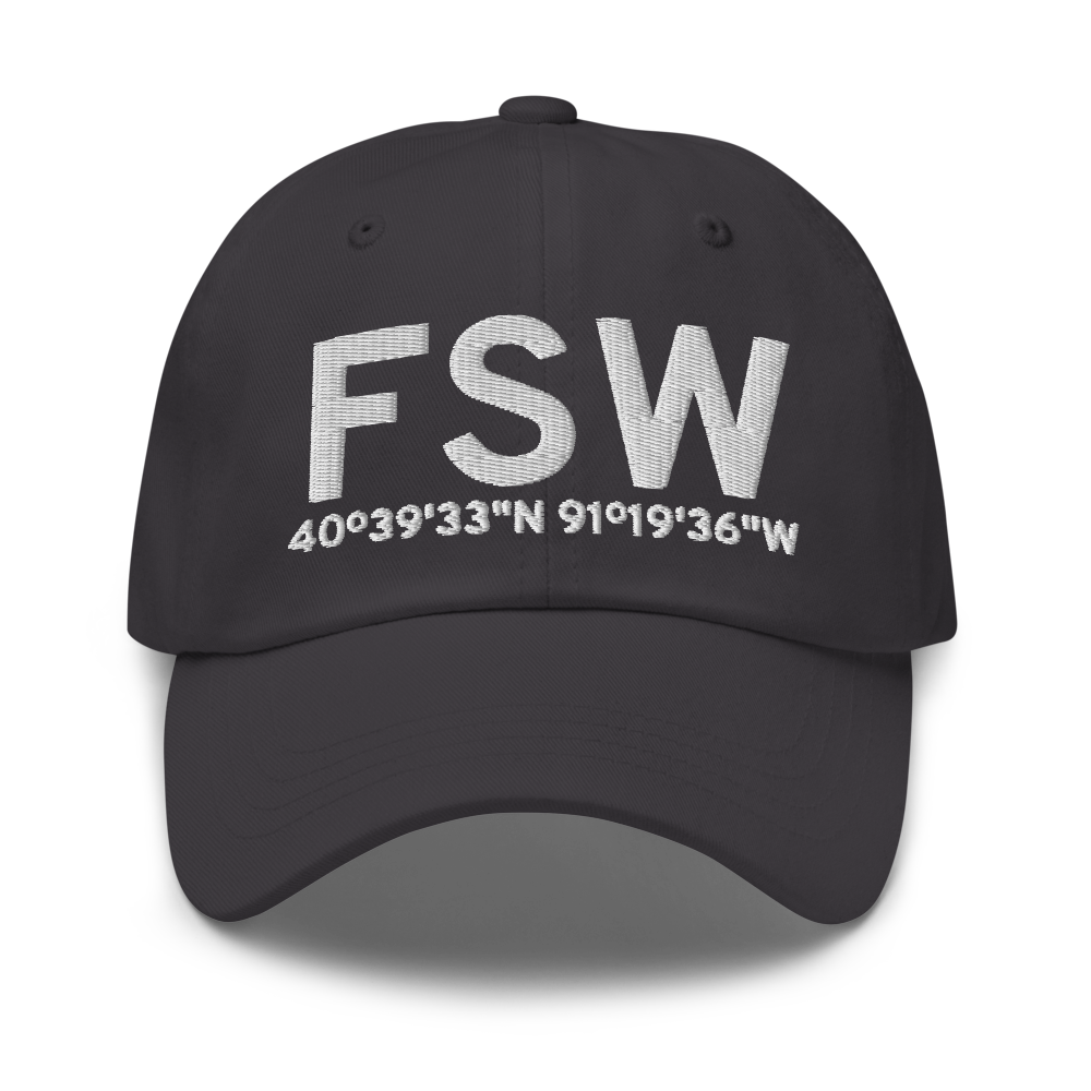 Fort Madison (KFSW) Airport Hat 