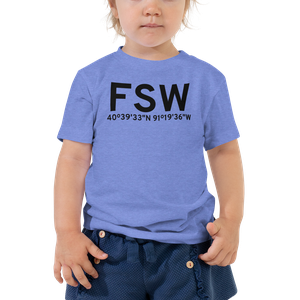 Fort Madison (KFSW) Airport Toddler T-Shirt