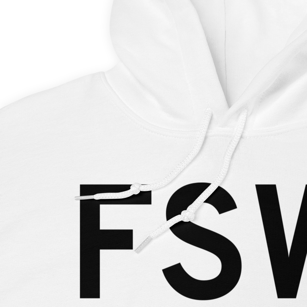 Fort Madison (KFSW) Airport Hoodie Sweatshirt 