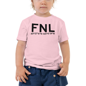 Fort Collins/Loveland (KFNL) Airport Toddler T-Shirt