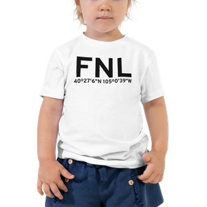 Fort Collins/Loveland (KFNL) Airport Toddler T-Shirt