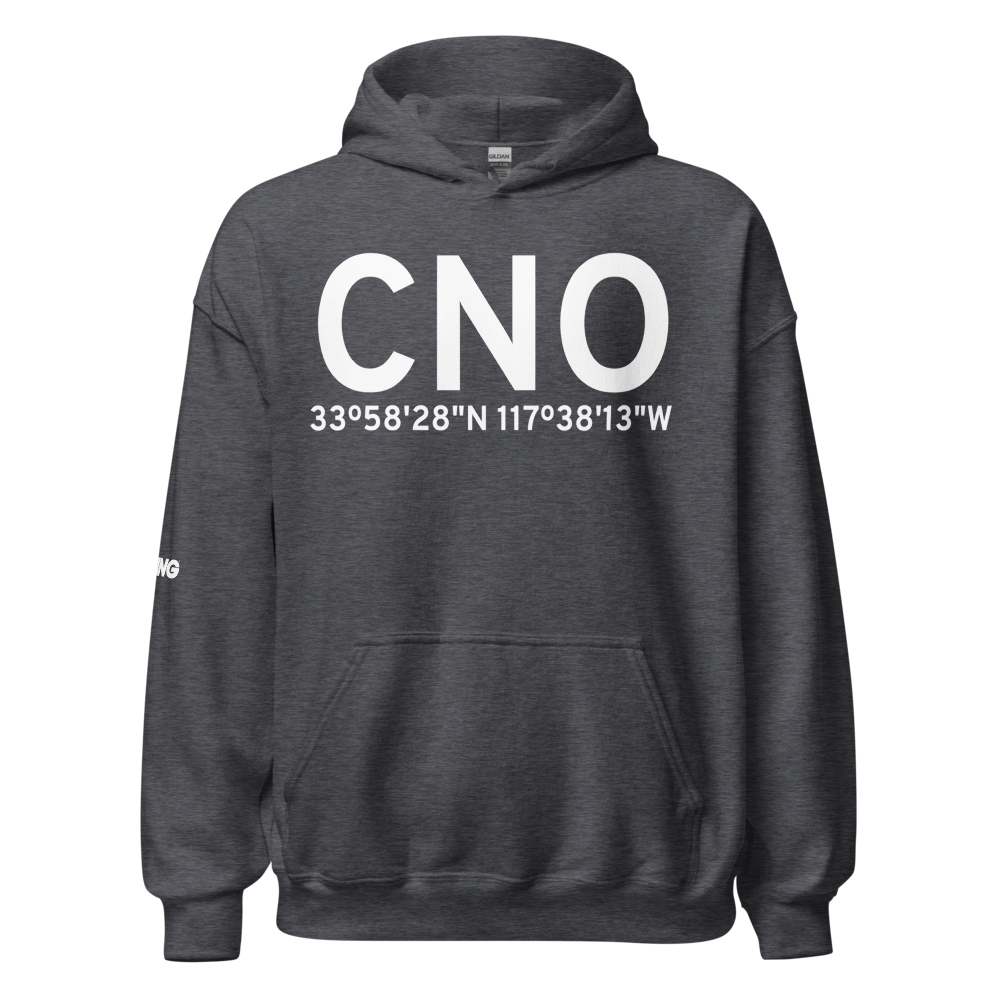 Chino (KCNO) Airport Hoodie Sweatshirt 