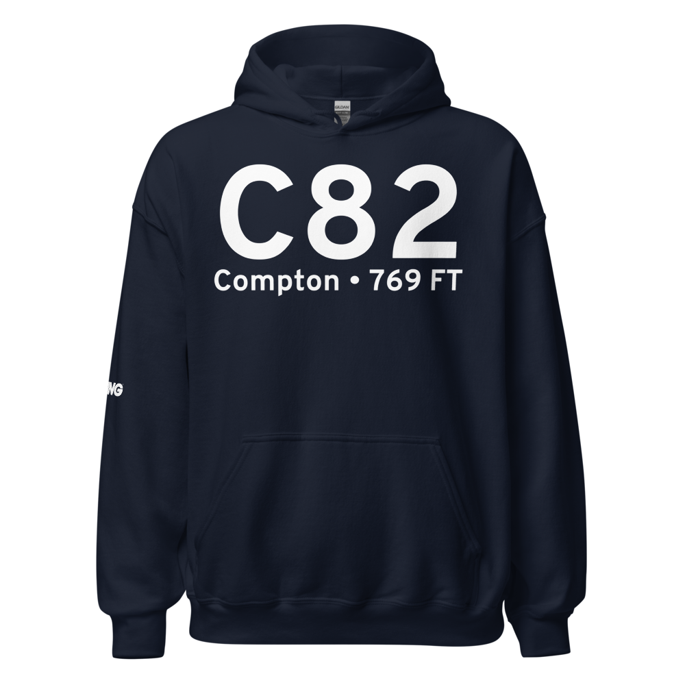 Compton (C82) Airport Hoodie Sweatshirt 