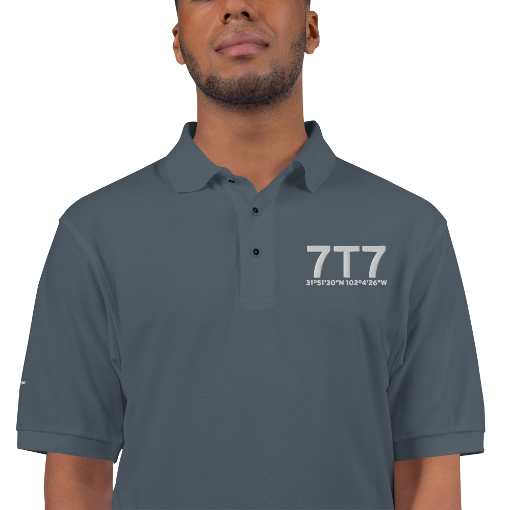 Midland (K7T7) Airport Port Authority Embroidered Polo Shirt 