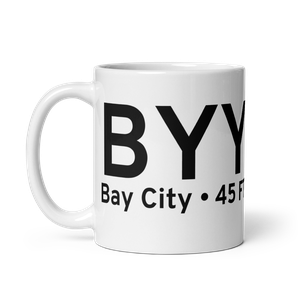 Bay City (KBYY) Airport Mug