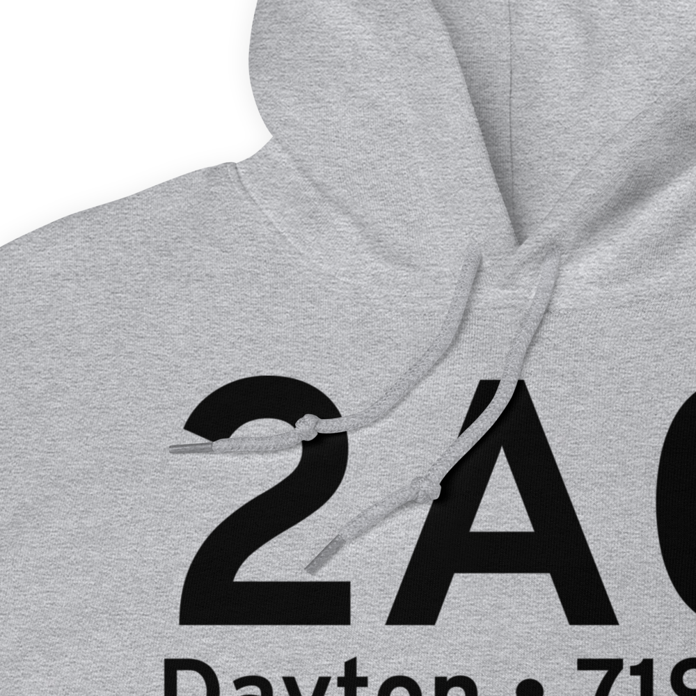 Dayton (K2A0) Airport Hoodie Sweatshirt 