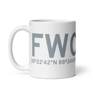 Fairfield (KFWC) Airport Mug