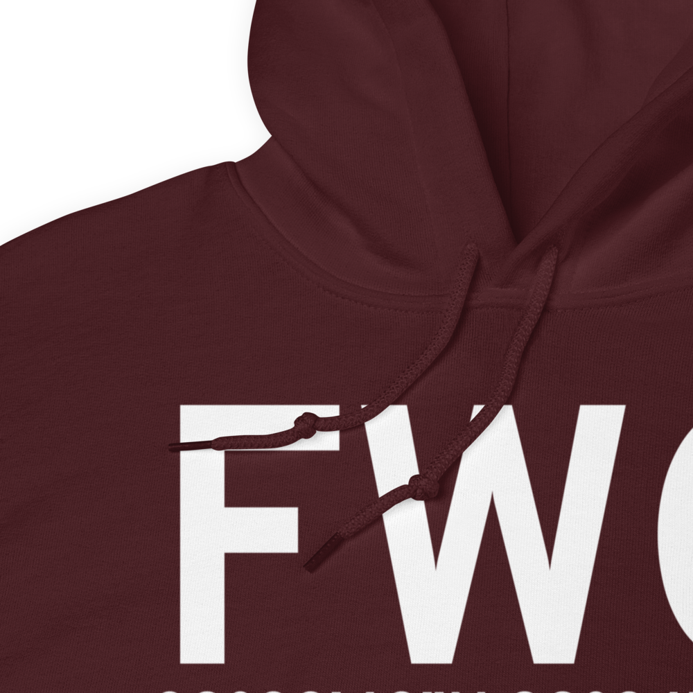 Fairfield (KFWC) Airport Hoodie Sweatshirt 