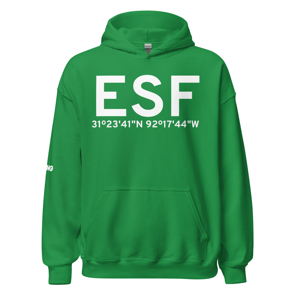 Alexandria (KESF) Airport Hoodie Sweatshirt 