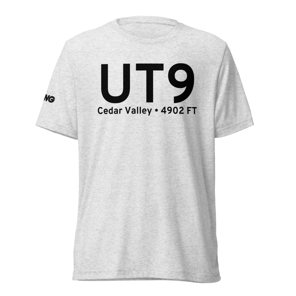 Cedar Valley (UT99) Airport Tri-blend T-Shirt 