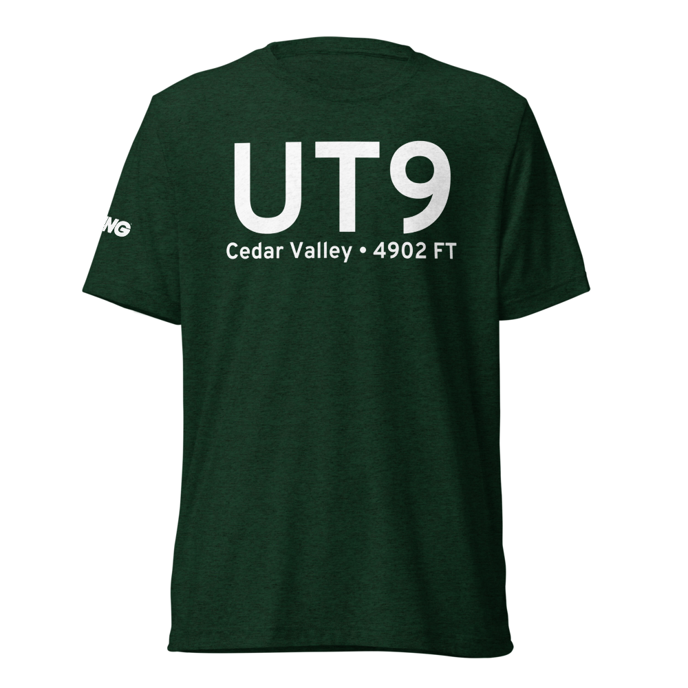 Cedar Valley (UT99) Airport Tri-blend T-Shirt 