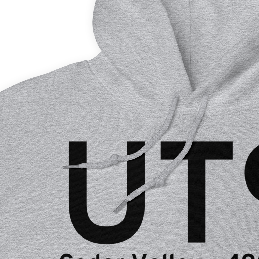 Cedar Valley (UT99) Airport Hoodie Sweatshirt 