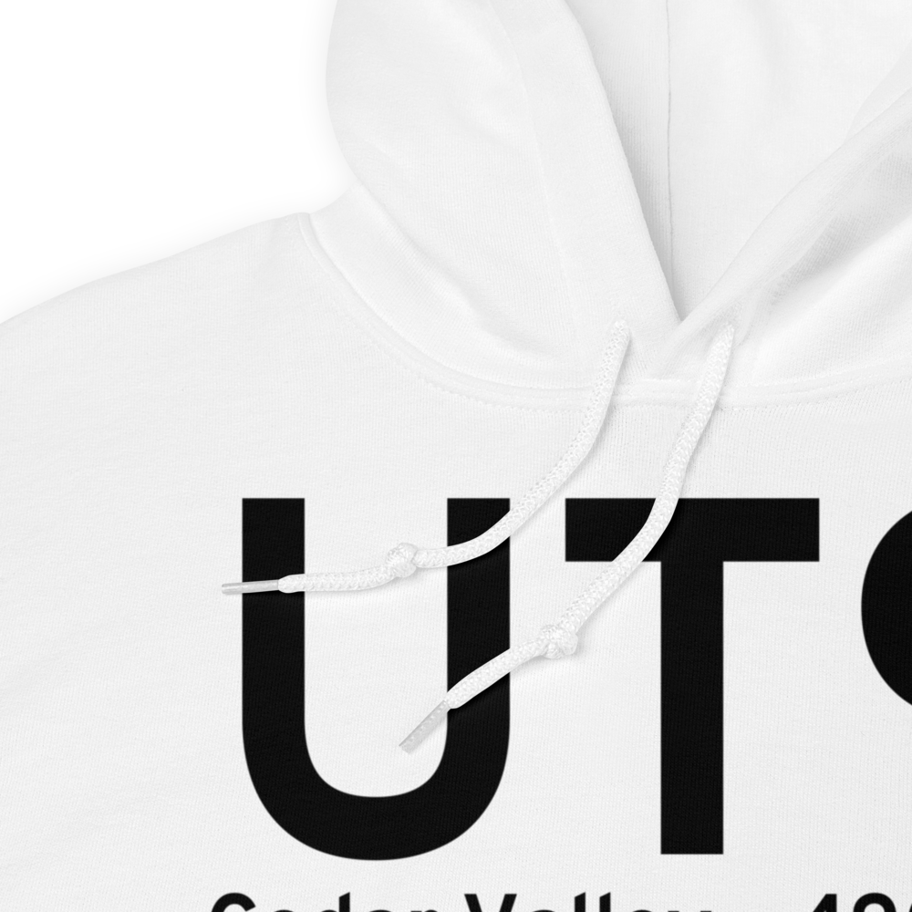 Cedar Valley (UT99) Airport Hoodie Sweatshirt 