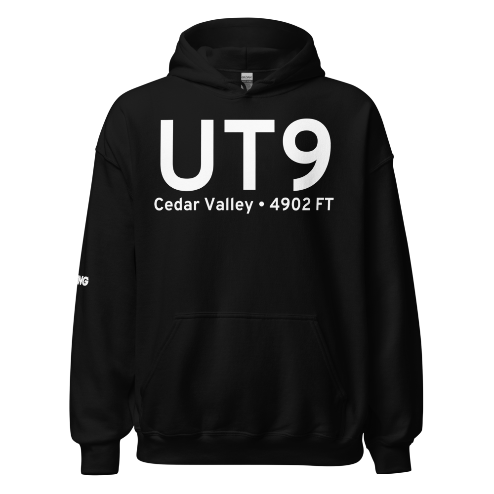 Cedar Valley (UT99) Airport Hoodie Sweatshirt 