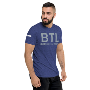 Battle Creek (KBTL) Airport Tri-blend T-Shirt