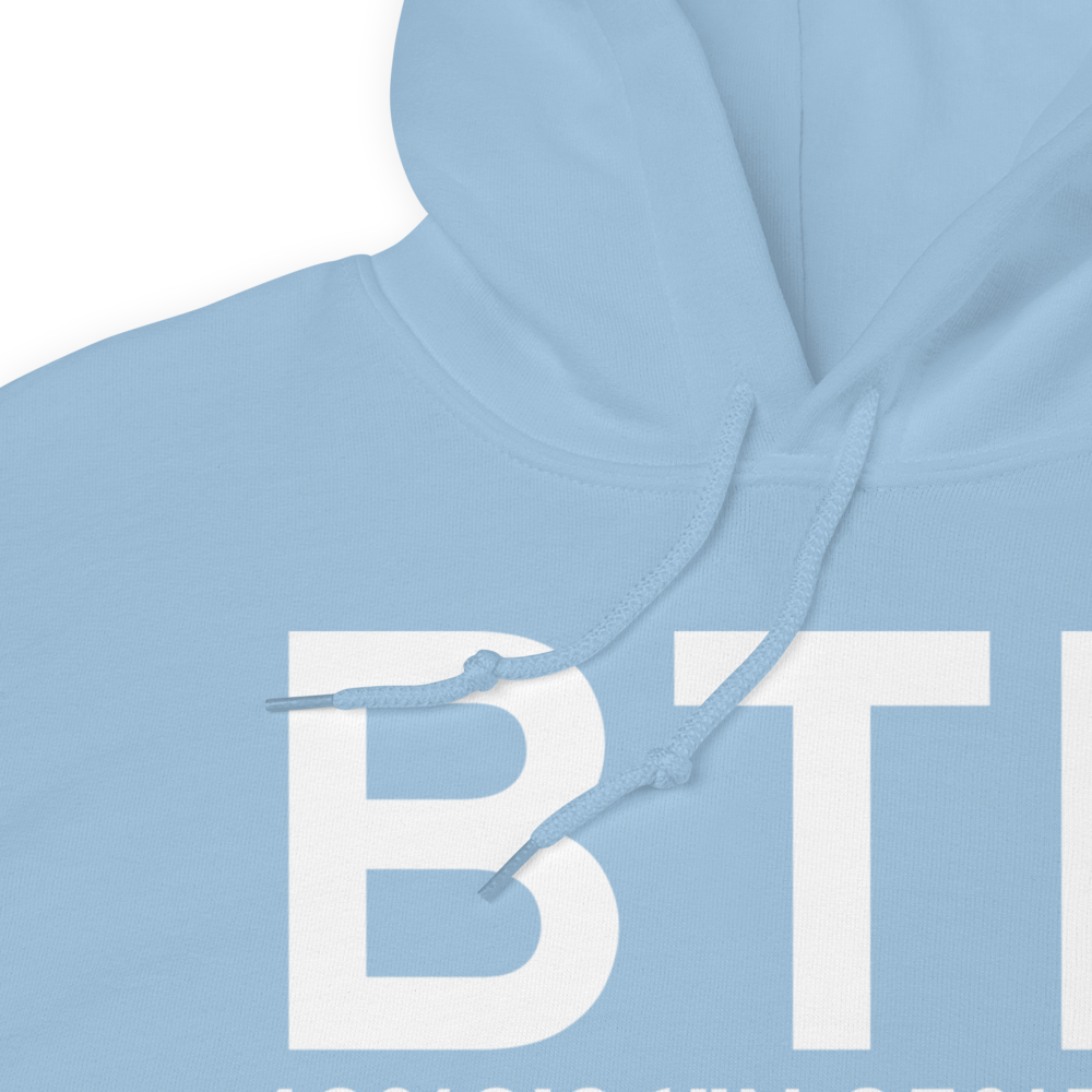 Battle Creek (KBTL) Airport Hoodie Sweatshirt 