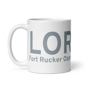 Fort Rucker Ozark (LOR) Airport Mug