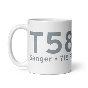 Sanger (T58) Airport Mug