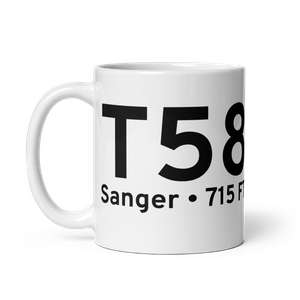 Sanger (T58) Airport Mug