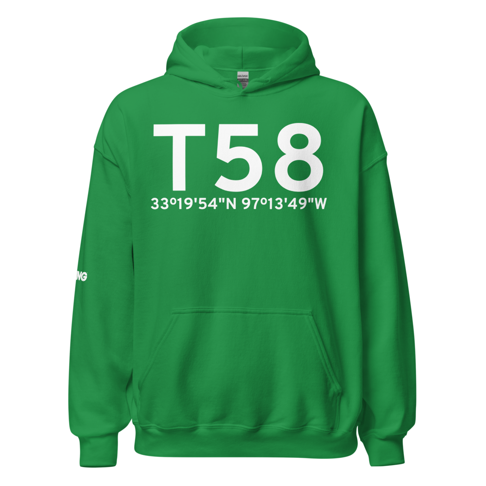 Sanger (T58) Airport Hoodie Sweatshirt 