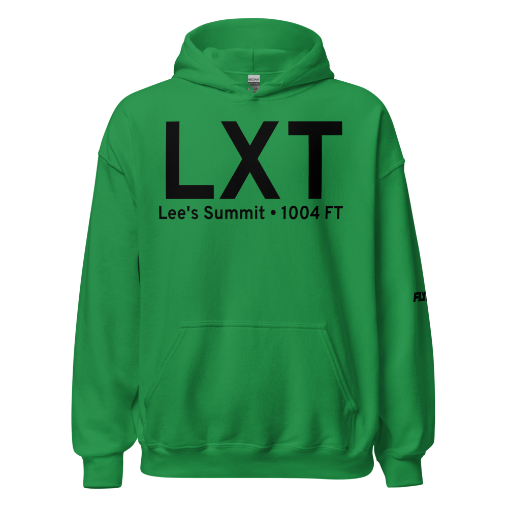 Lee's Summit (KLXT) Airport Hoodie Sweatshirt 