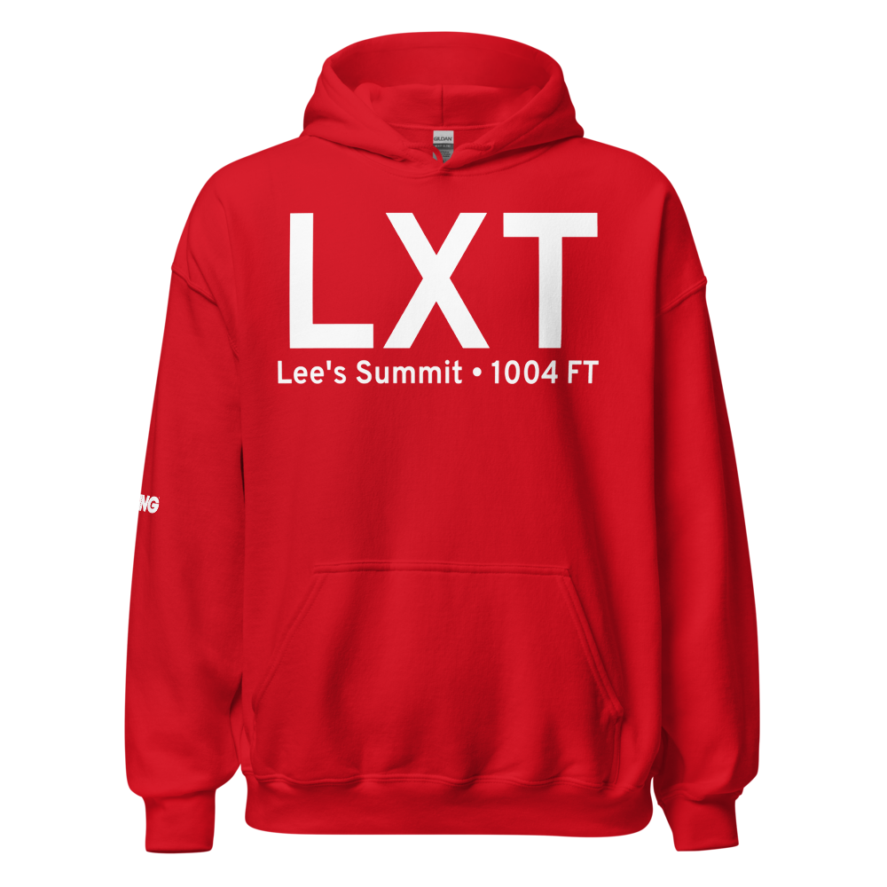 Lee's Summit (KLXT) Airport Hoodie Sweatshirt 