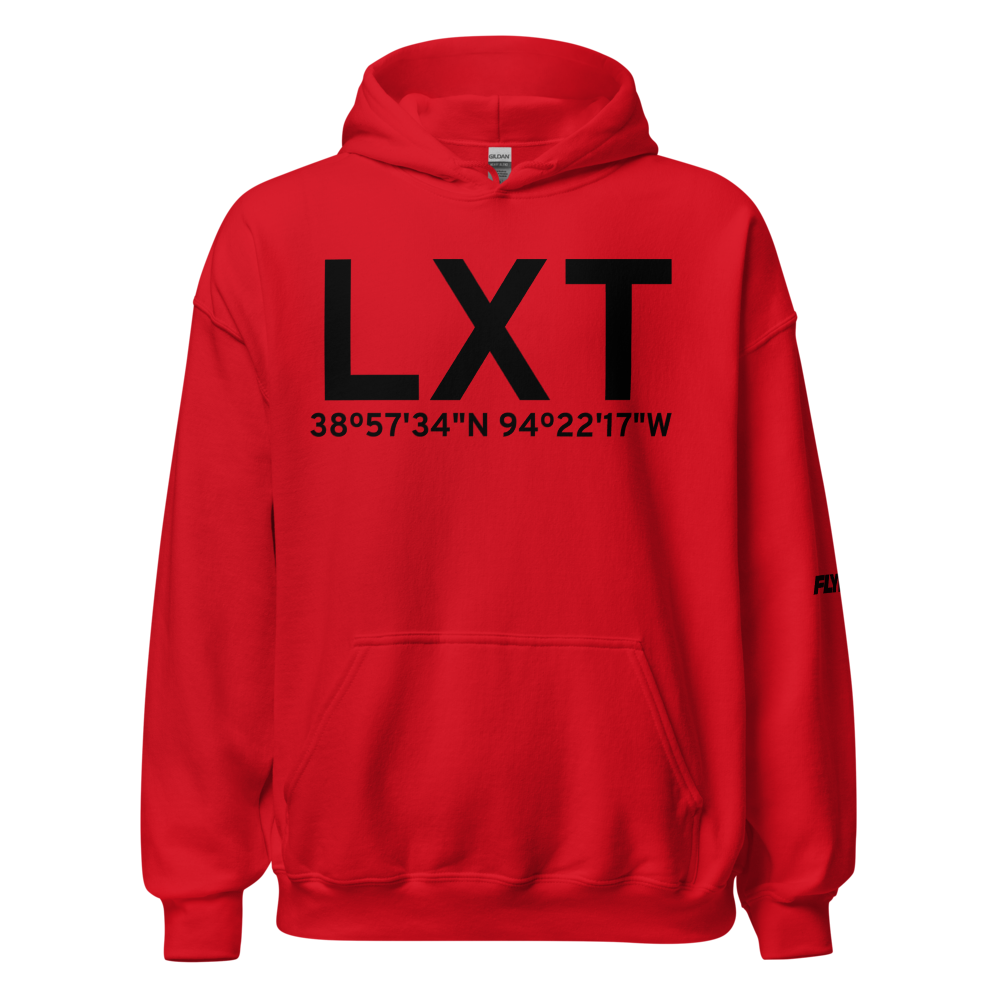 Lee's Summit (KLXT) Airport Hoodie Sweatshirt 