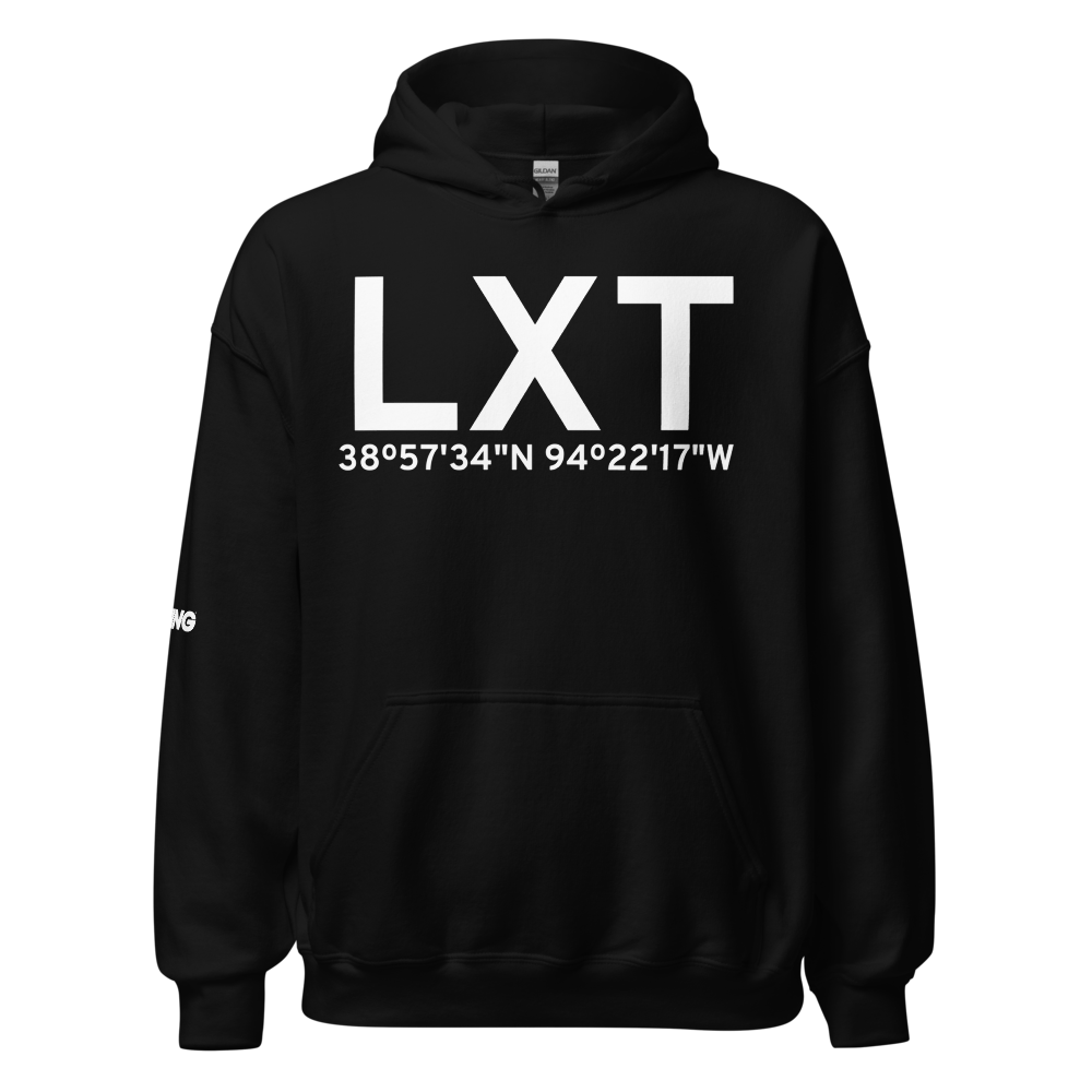 Lee's Summit (KLXT) Airport Hoodie Sweatshirt 
