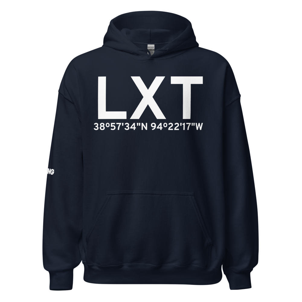 Lee's Summit (KLXT) Airport Hoodie Sweatshirt 