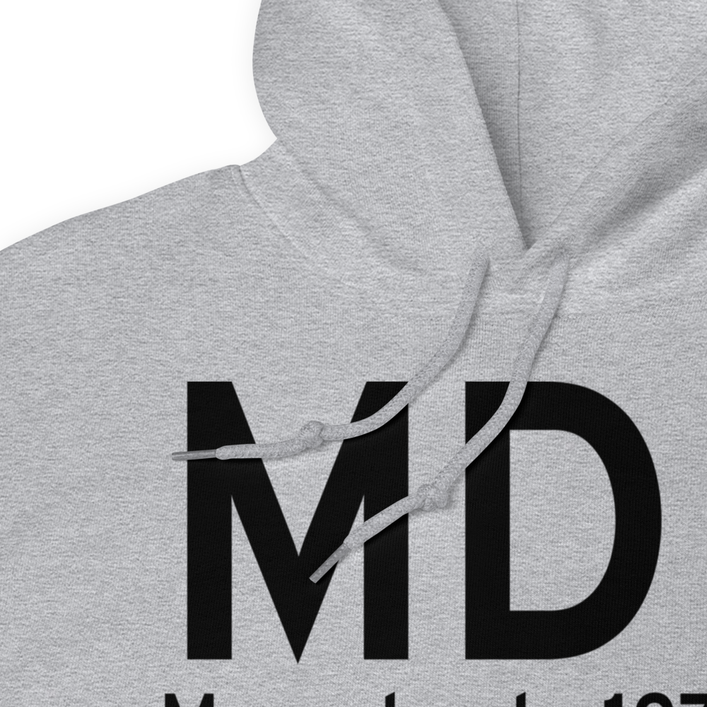Mooreland (KMDF) Airport Hoodie Sweatshirt 
