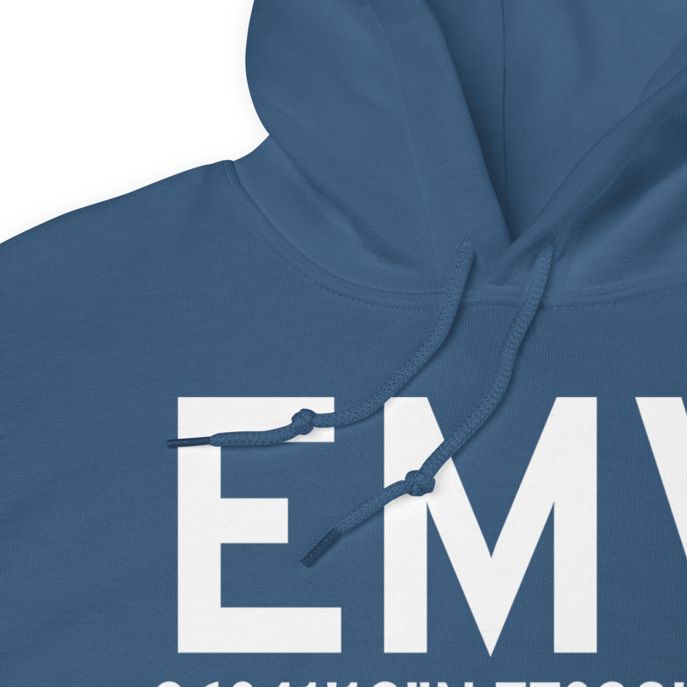 Emporia (KEMV) Airport Hoodie Sweatshirt 